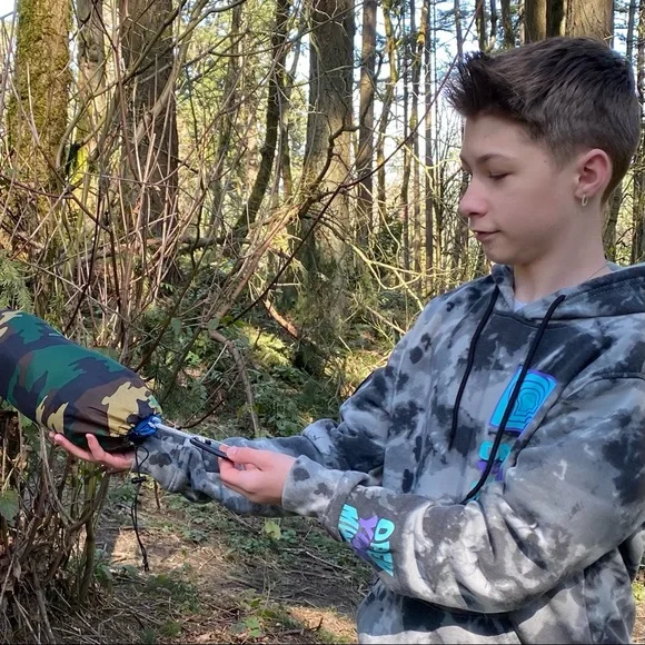 Brand New-Ultra Light weight Nylon Hammock -Color Choice!!! - Picture 8 of 15